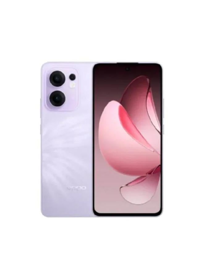 أوبو Oppo Reno 13F 8GB RAM 256GB 4G LTE Dual SIM Plume Purple - Middle East Version  - Image 1