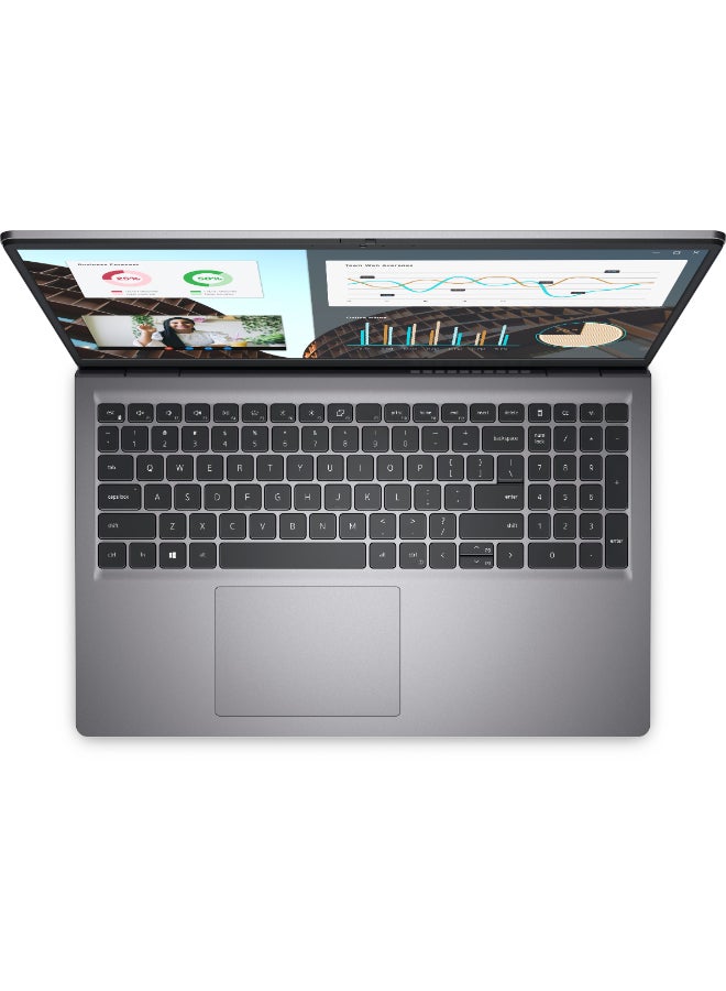 ديل Vostro 3530 (Upgraded Version) Laptop With 15.6 Inch Full HD(1920X1080) Display,Intel Core i3-1305U Processor/ 8GB RAM DDR5/ 512GB SSD/ Windows 11/ English/Arabic Carbon Black  - Image 5