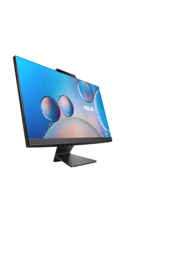 HP All in One With 23.8 Inch Full HD(1920X1080) Display,Intel Core i5-1335U Processor/8GB RAM DDR5/512GB SSD/Intel Iris Xe Graphics/DOS(Without Windows)/ English/Arabic Black  - Image 3