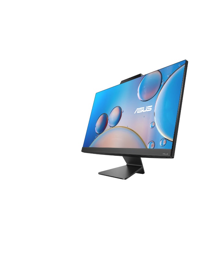 HP All in One With 23.8 Inch Full HD(1920X1080) Display,Intel Core i5-1335U Processor/8GB RAM DDR5/512GB SSD/Intel Iris Xe Graphics/DOS(Without Windows)/ English/Arabic Black  - Image 2