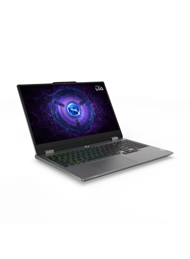 Lenovo LOQ Gaming Laptop With 15.6 Inch Full HD(1920X1080) Display,Intel Core i7-14700HX Processor/16GB RAM DDR5/512GB SSD/8G NVIDIA GeForce RTX 4060 Graphics/DOS(Without Windows) English/Arabic Luna Grey  - Image 2