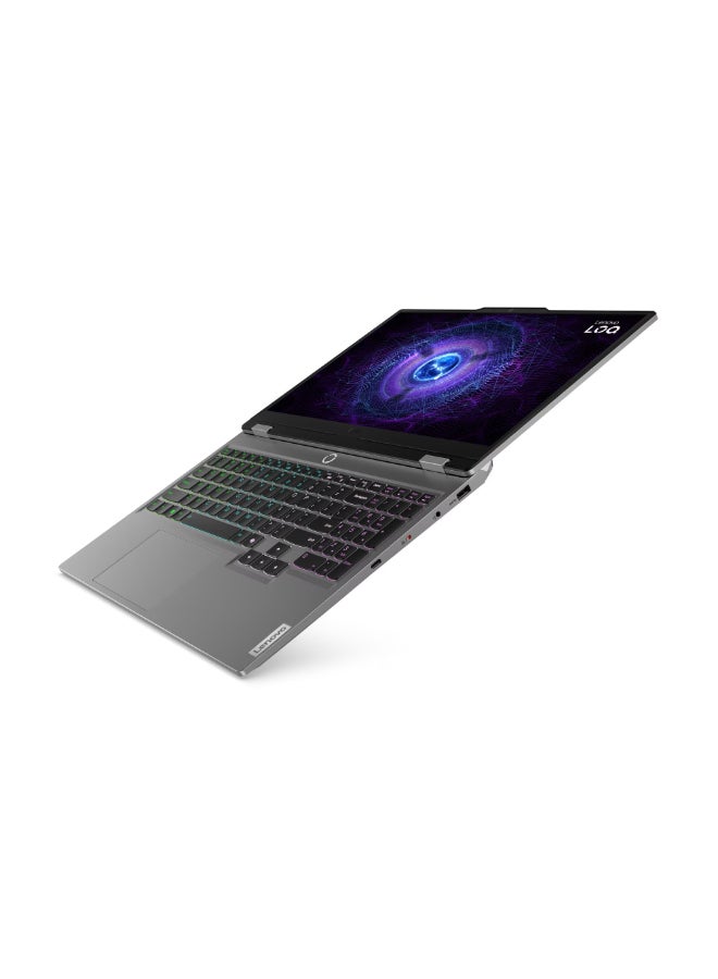 LOQ Gaming Laptop With 15.6 Inch Full HD(1920X1080) Display,Intel Core i7-14700HX Processor/16GB RAM DDR5/512GB SSD/8G NVIDIA GeForce RTX 4060 Graphics/DOS(Without Windows) English/Arabic Luna Grey