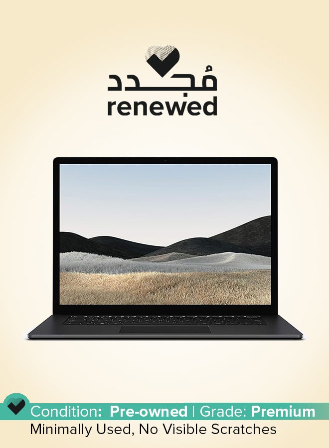 مايكروسوفت Renewed - Surface Laptop 4 Laptop With 13.5-Inch Full HD Display, Core i5 Processor/11th Gen/Quad Core/16GB RAM/512GB SSD/Intel Iris XE Graphics/Windows 10 Pro English Black  - Image 1