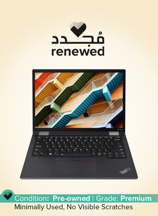 Renewed - Thinkpad X13 Laptop With 13.3-Inch Full HD Display, Core i5 Processor/11th Gen/Quad Core/8GB RAM/1TB SSD/Intel Iris XE Graphics/Windows 10 Pro English black - pnsku/N70187625V/45/_/1750942493/d891f908-0c28-4c03-a961-5c3e18e42b23