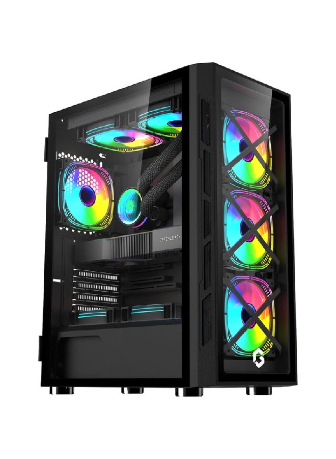 جايم أون حاسوب ألعاب بمعالج كور i5-12400F / 16 جيجابايت رام / 1 تيرابايت SSD / بطاقة رسومات Nvidia GeForce RTX 3050 / ويندوز 10 برو - Image 1