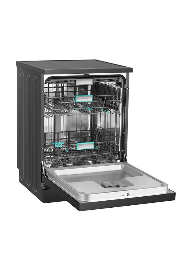 Hisense Dishwasher 15 Place Settings 6 Program Wifi Black HS673B90BSA black  - Image 5