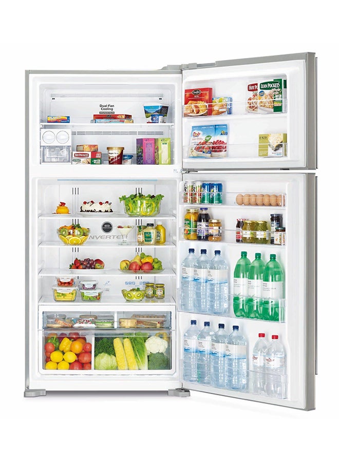 HITACHI Refrigerator 18.2 Cu.Ft Freezer 6.6 Cu.Ft Inverter White R-V905PS1KV-1TWH White - Image 3