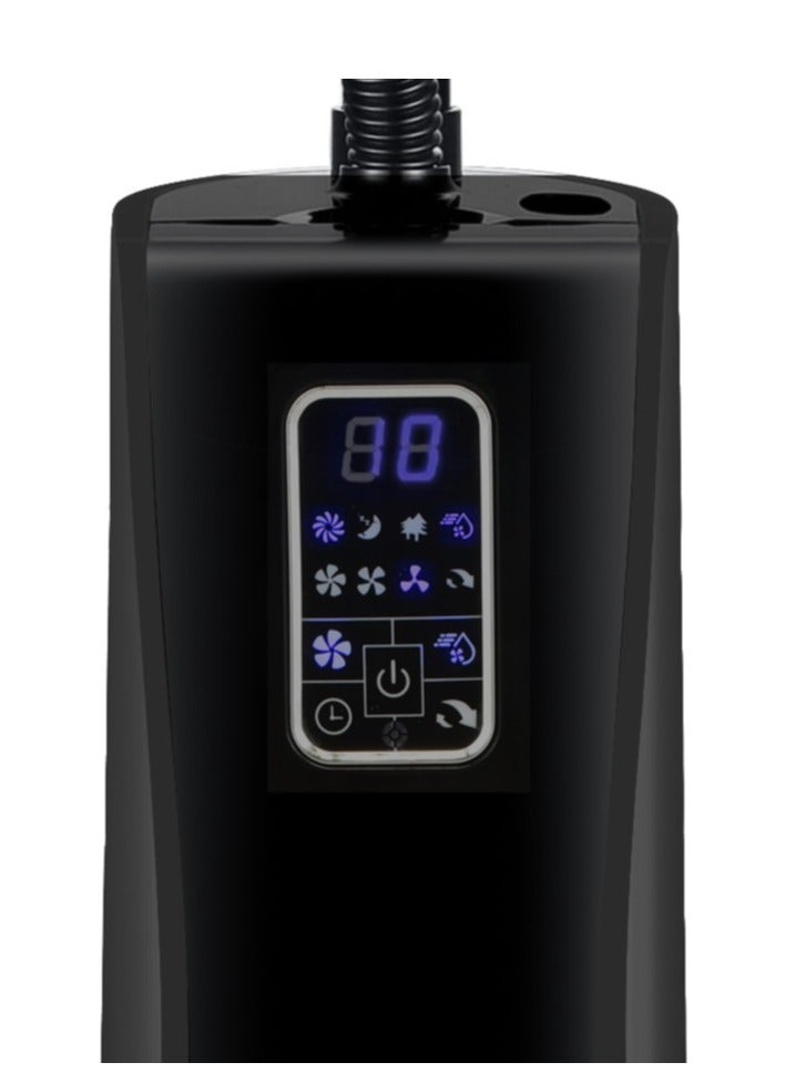 Crownline 16-Inch Mist Fan, Touch Panel With Remote Control, 12-Hour Timer, 2L Water Tank 2 L 75 W MF-425 Black - Image 5