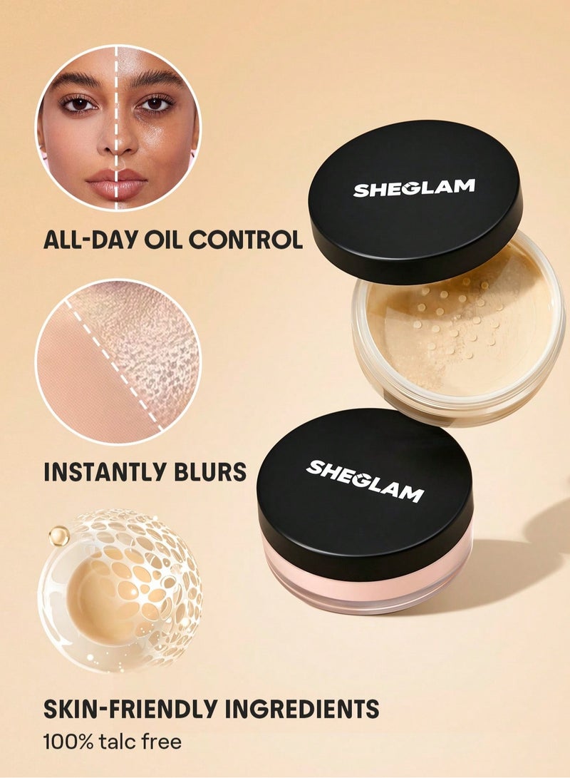 SHEGLAM Baked Glow Setting Powder - Bubblegum - Image 5