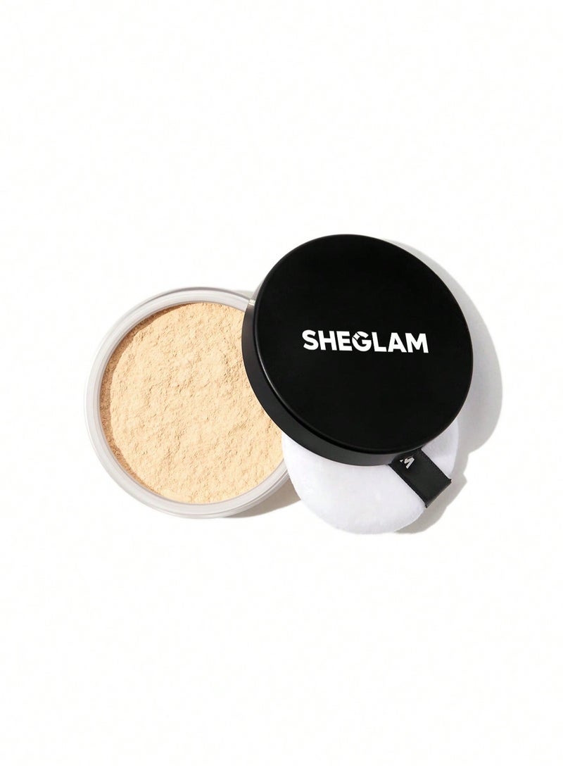 SHEGLAM Baked Glow Setting Powder - banana - Image 4