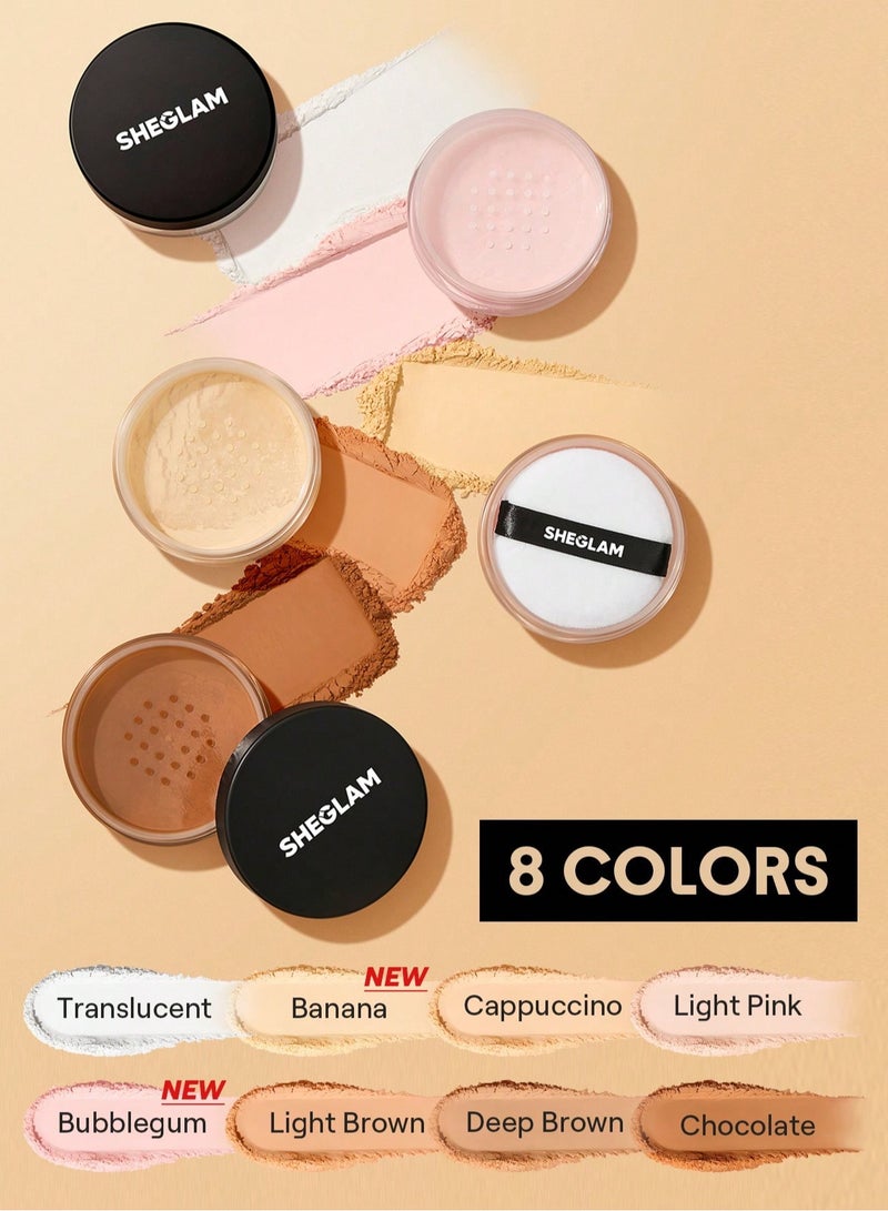 SHEGLAM Baked Glow Setting Powder - banana - Image 3