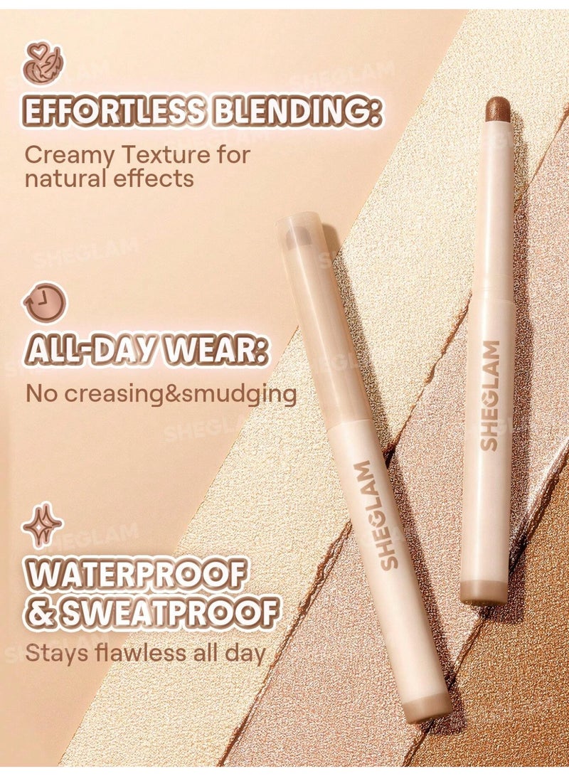 شيجلام Creamsicle Eyeshadow Stick - Solstice  - Image 4