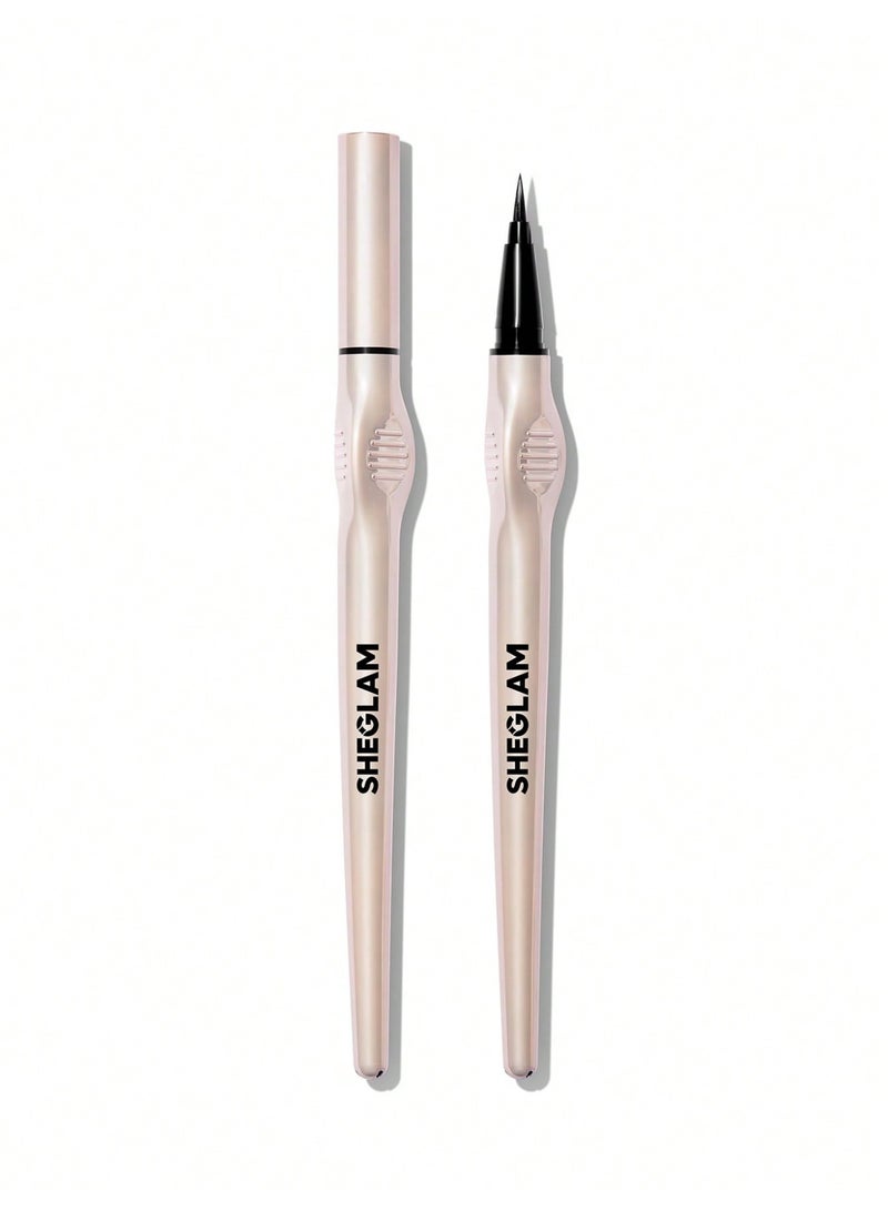 SHEGLAM Glide Control Liquid Eyeliner - Matte black - Image 1