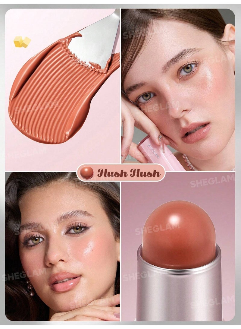 SHEGLAM Buttery Bliss Blush Stick - Hush Hush - Image 5