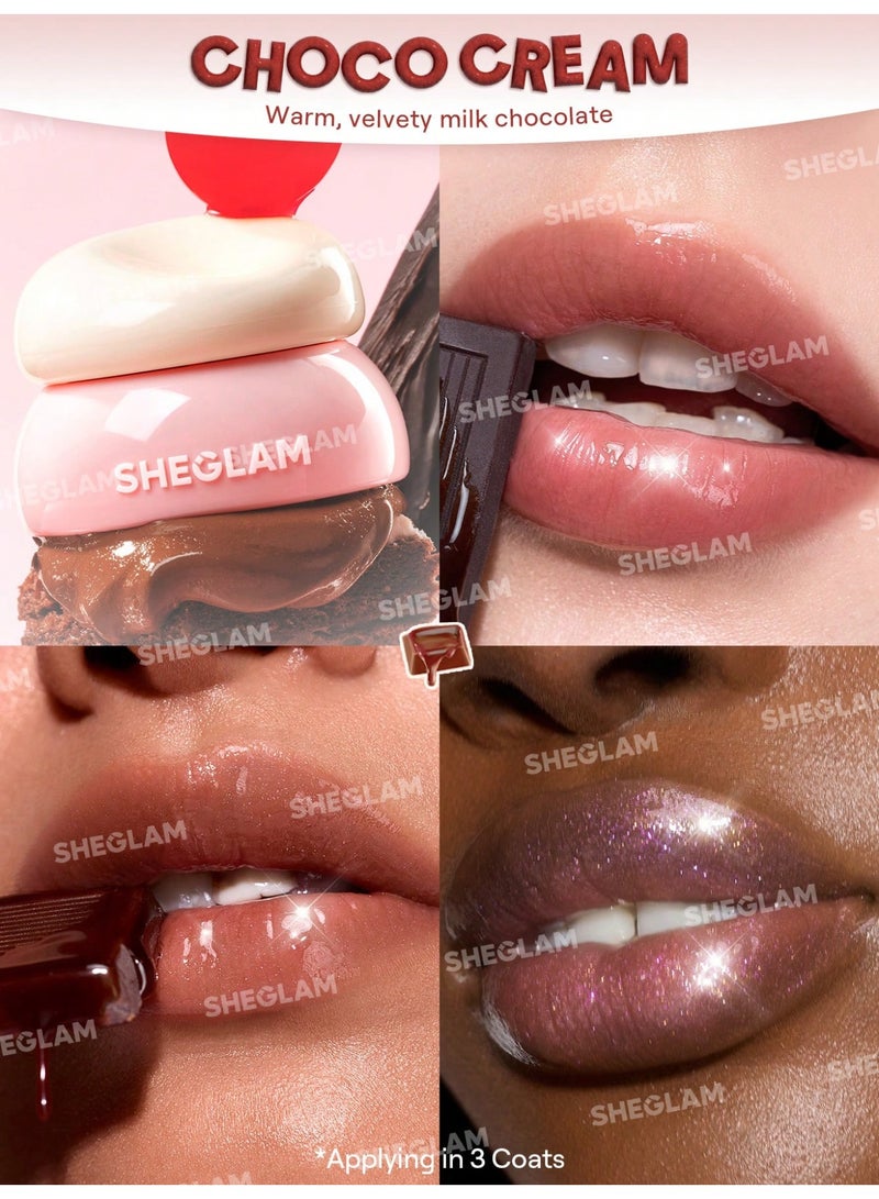 SHEGLAM Hydra Jelly Pocket Lip Jam - choco cream - Image 2