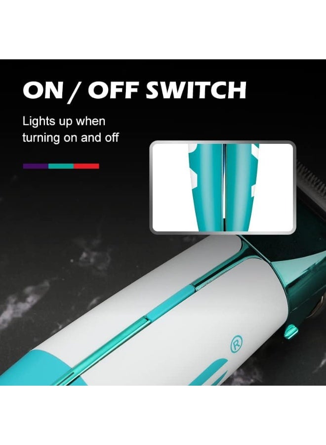 VGR V-958 Professional Corded And Cordless Hair Trimmer | Runtime 180 min | Blue And White - Image 1