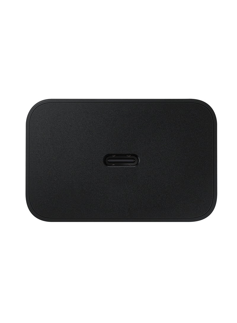 Original 45W PD Power Adapter With Compact Design/USB-C Port/USB Type-C to C Cable (5A/1.8m) Super Fast Charging - Black