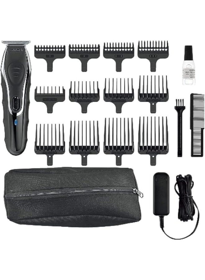 WAHL Aqua Blade Trimmer, Ultra-Close T-Blade For Wet And Dry Shaves, Long-Lasting Lithium-Ion Battery, Self-Sharpening Blades And Smart Led Indicator, 09899-927 - Image 2