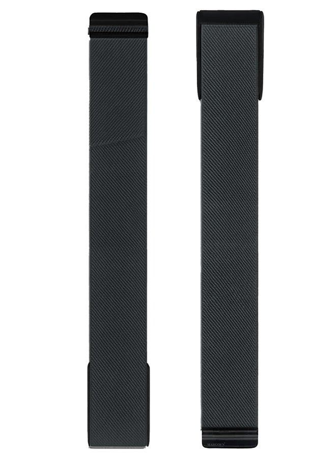 MARGOUN Nylon Sport Band for Whoop 4.0 Breathable Adjustable Wristband Water Resistant Replacement Strap Grey - Image 2