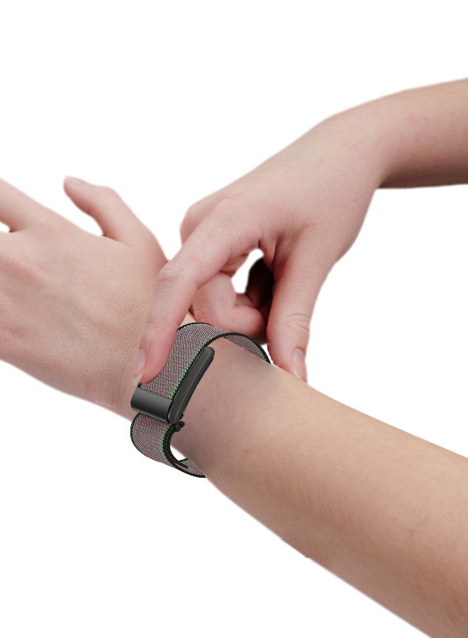 MARGOUN Nylon Sport Band for Whoop 4.0 Breathable Adjustable Wristband Water Resistant Replacement Strap Brownish Grey  - Image 2