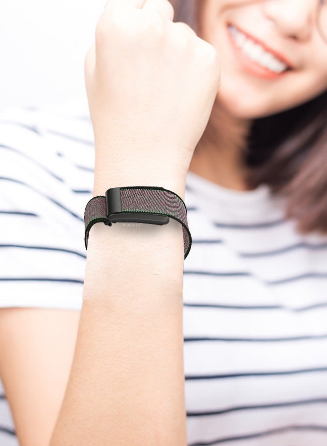 MARGOUN Nylon Sport Band for Whoop 4.0 Breathable Adjustable Wristband Water Resistant Replacement Strap Brownish Grey - Image 5