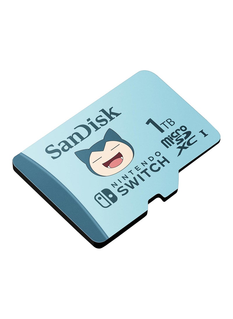 Sandisk 1TB Pokemon Snorlax microSD card for Nintendo Switch, up to 100MB/s read speed, up to 90MB/s write speed, 4K UHD, V30, U3 1 TB  - Image 2