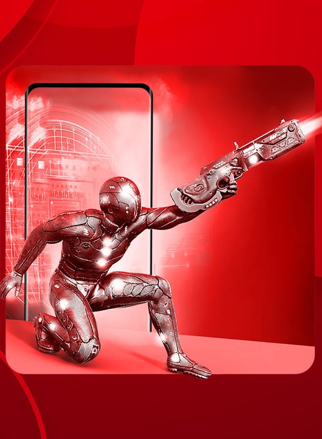 MARGOUN Pack Of 2 Curved Screen Protector Compatible With Xiaomi Redmi Note 14 Pro+ 5G Tempered Glass  - Image 5