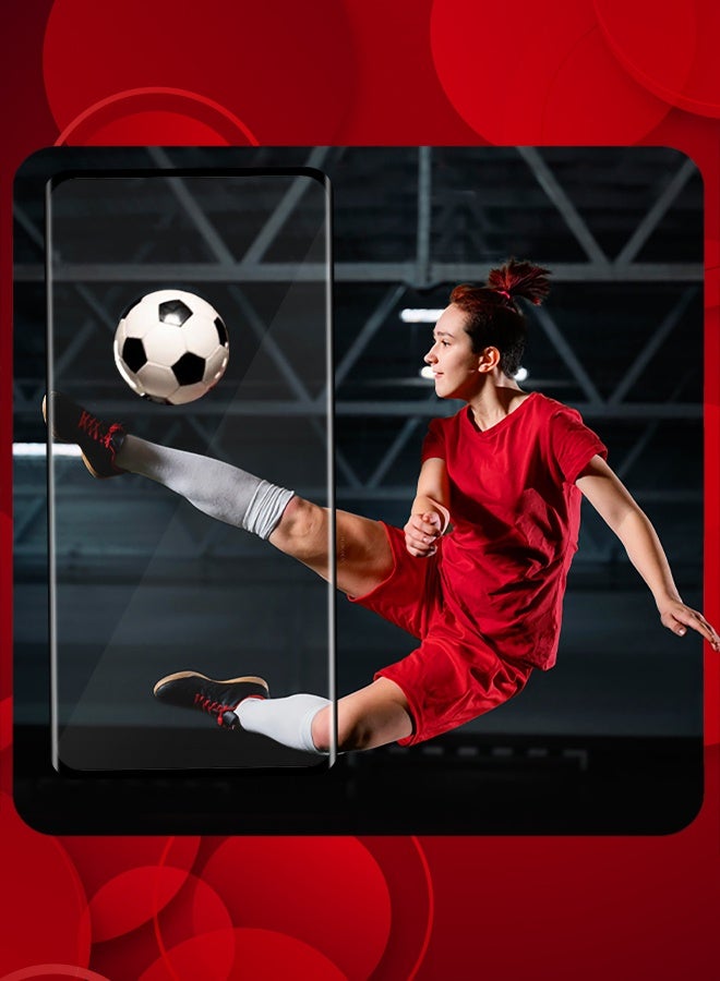 MARGOUN Pack Of 3 3D Curved Tempered Glass Screen Protector for Xiaomi Redmi Note 14 Pro 5G  - Image 4