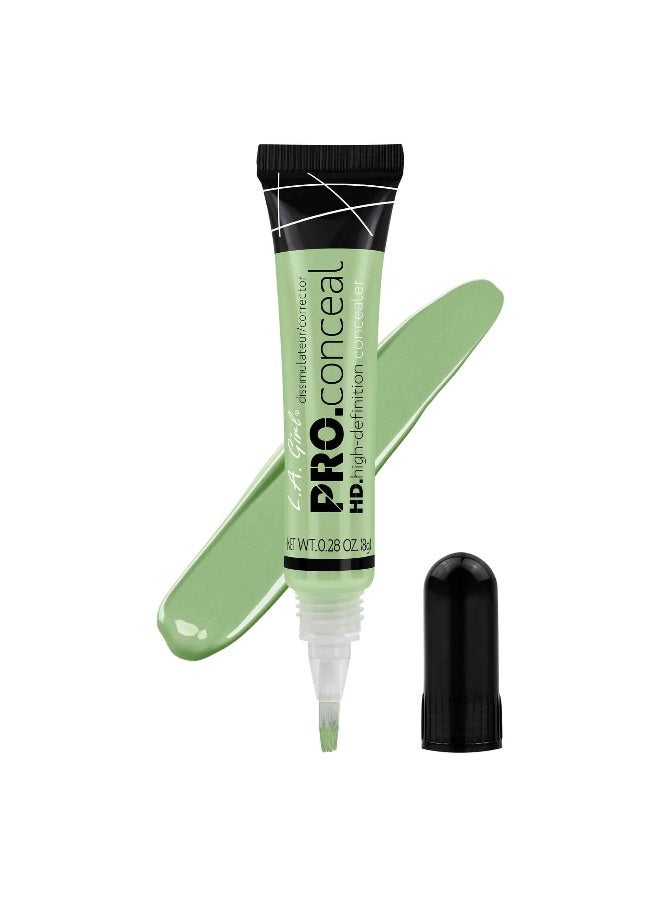 لا جيرل Pro.Conceal HD Concealer  Green Corrector green