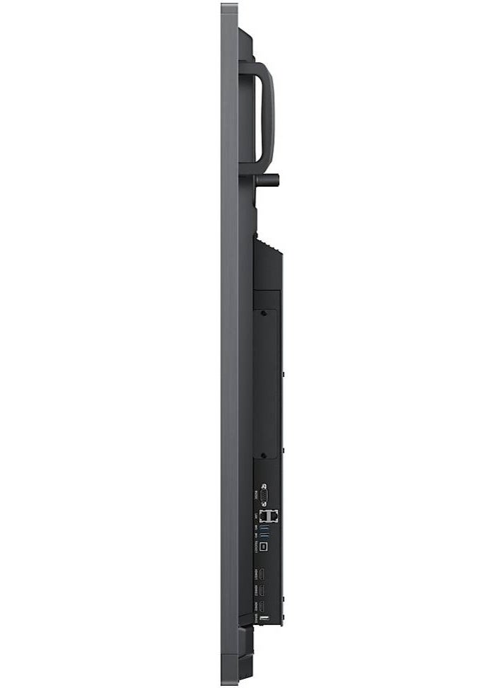 Samsung WAD Series 86" 4K UHD Interactive Touch Display, IR Multi-Touch, Android 13, 64GB Storage, Wi-Fi 6 & Bluetooth, Fast Response Time, Black LH86WADWLGCXUE Black