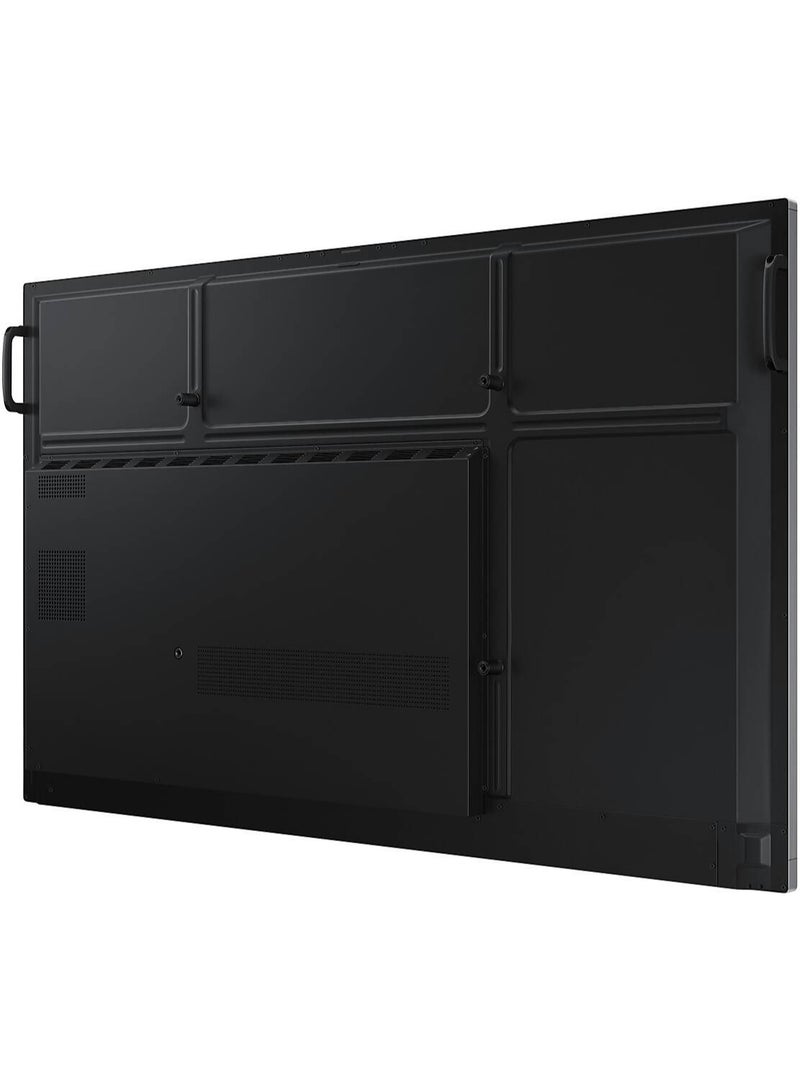 Samsung WAD Series 86" 4K UHD Interactive Touch Display, IR Multi-Touch, Android 13, 64GB Storage, Wi-Fi 6 & Bluetooth, Fast Response Time, Black LH86WADWLGCXUE Black