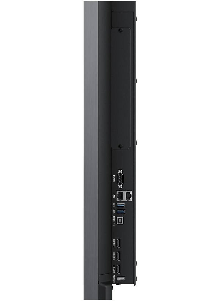 Samsung WAD Series 86" 4K UHD Interactive Touch Display, IR Multi-Touch, Android 13, 64GB Storage, Wi-Fi 6 & Bluetooth, Fast Response Time, Black LH86WADWLGCXUE Black