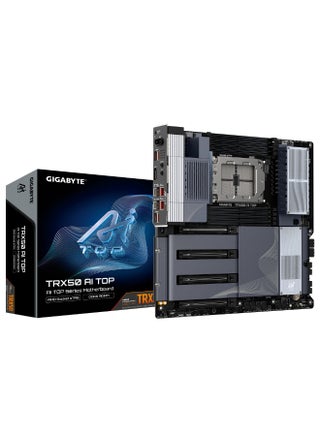 TRX50 AI TOP E-ATX Motherboard, sTR5, Threadripper PRO/7000 Support, 8x DDR5 ECC (Up to 2TB), 4x PCIe 5.0 x16, 4x M.2 Gen5, Dual 10GbE, USB4, Wi-Fi 7, BT 5.3, ALC4080 Audio, RGB, AI Utility, Q-Flash, UC BIOS | TRX50 AI TOP - pnsku/N70188052V/45/_/1750949541/98f89ea6-0a07-42e1-84eb-cbb7f52cac7e