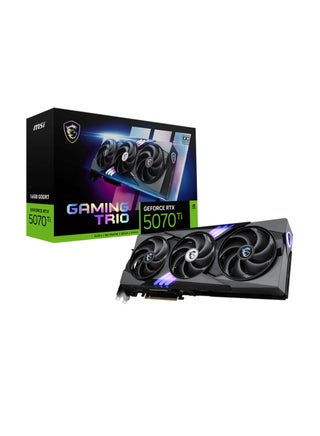 GeForce RTX 5070 Ti GAMING TRIO OC 16GB GDDR7 Graphics Card, Blackwell, DLSS 4, Ray Tracing, 2580MHz Boost, PCIe 5.0, TRI FROZR 4 Cooling, HDMI 2.1, DP 2.1, 300W TDP, 4K/8K Ready | 912-V531-272 - pnsku/N70188054V/45/_/1750949543/73c78a2f-5524-49ed-bf48-58a6cf9b21e8