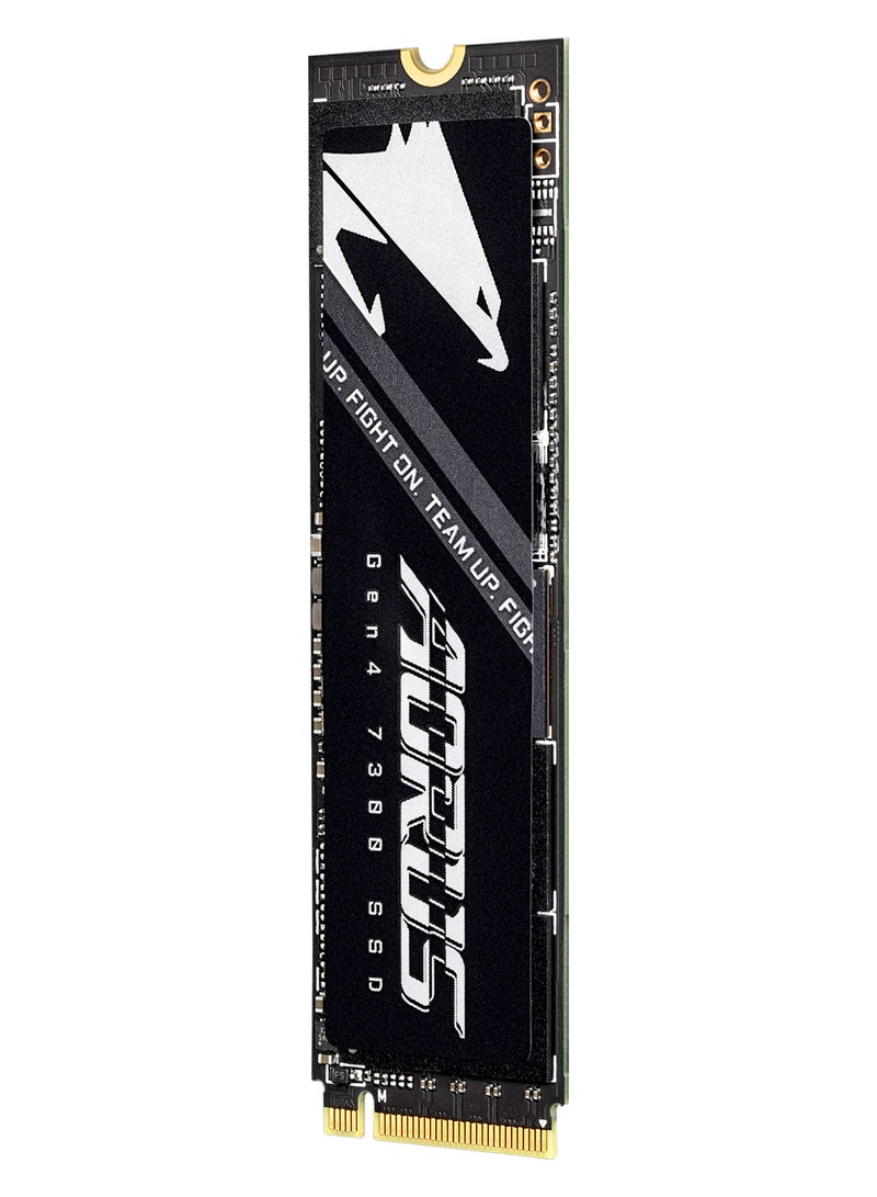 GIGABYTE AORUS Gen4 7300 SSD 2TB NVMe M.2 PCIe 4.0 x4, Up to 7300MB/s Read & 6850MB/s Write, 3D TLC NAND, Phison E18 Controller, DRAM Cache, PS5 Compatible, 2280 Form Factor, No Heatsink | AG4732TB N 2 TB - Image 2