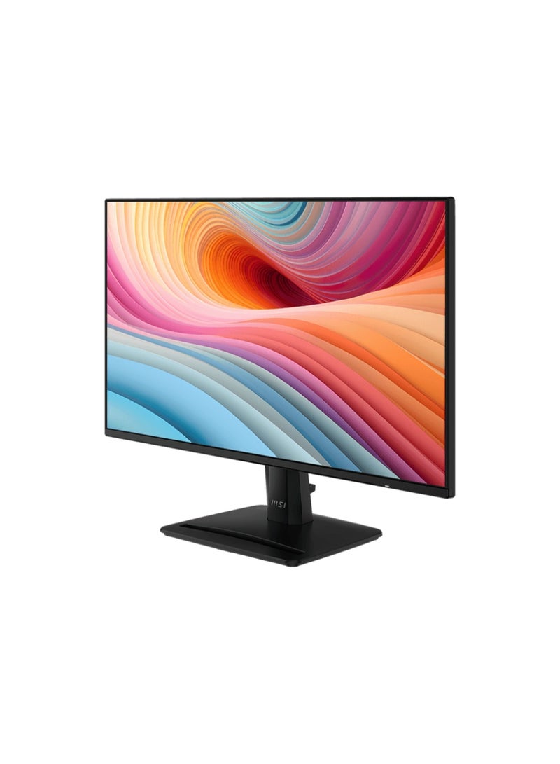 إم اس أي PRO MP242A E2 23.8-Inch FHD IPS Monitor, 120Hz, 1ms MPRT, Adaptive Sync, HDR Ready, 115% sRGB, HDMI/DP/VGA, Built-in Speakers, Flicker-Free, Low Blue Light, Tilt Adjustment, VESA Mountable, HDMI-CEC Support, Business & Productivity Display | 9S6-3PD1CT-005 Black  - Image 3