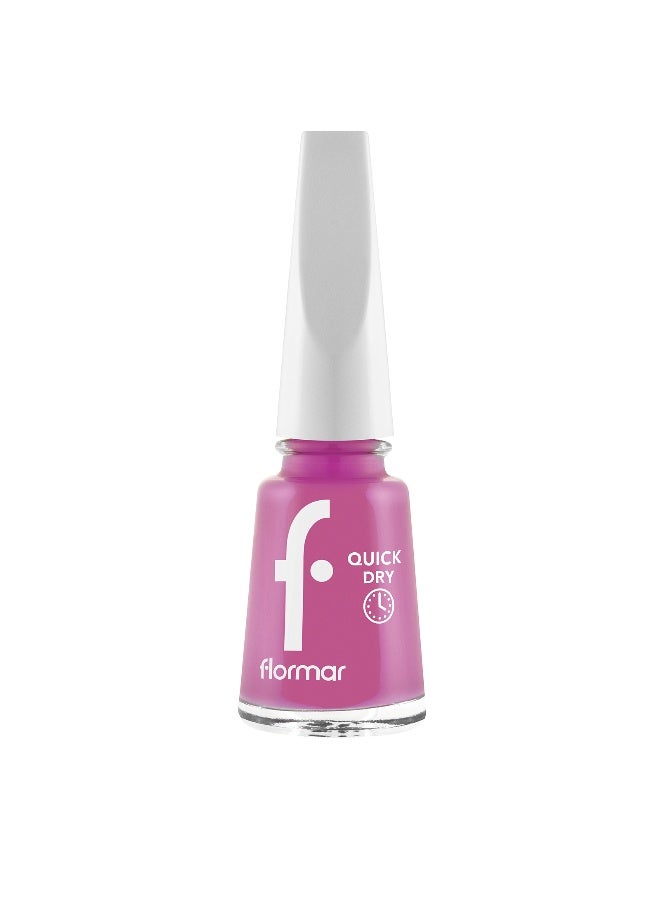 flormar Quick Dry Nail Enamel - 45 Dress For Night 45 Dress For Night - Image 1