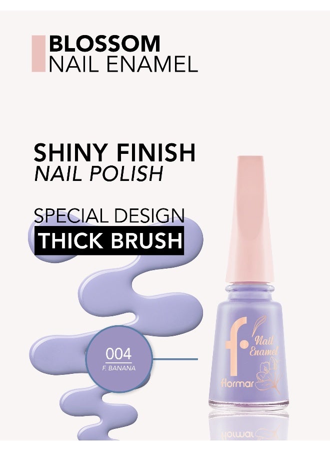 flormar Blossom Nail Enamel 004 Flwrng Bnana 004 Flwrng Bnana - Image 3
