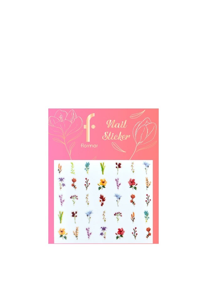 flormar Nail Sticker Multicolor - Image 1