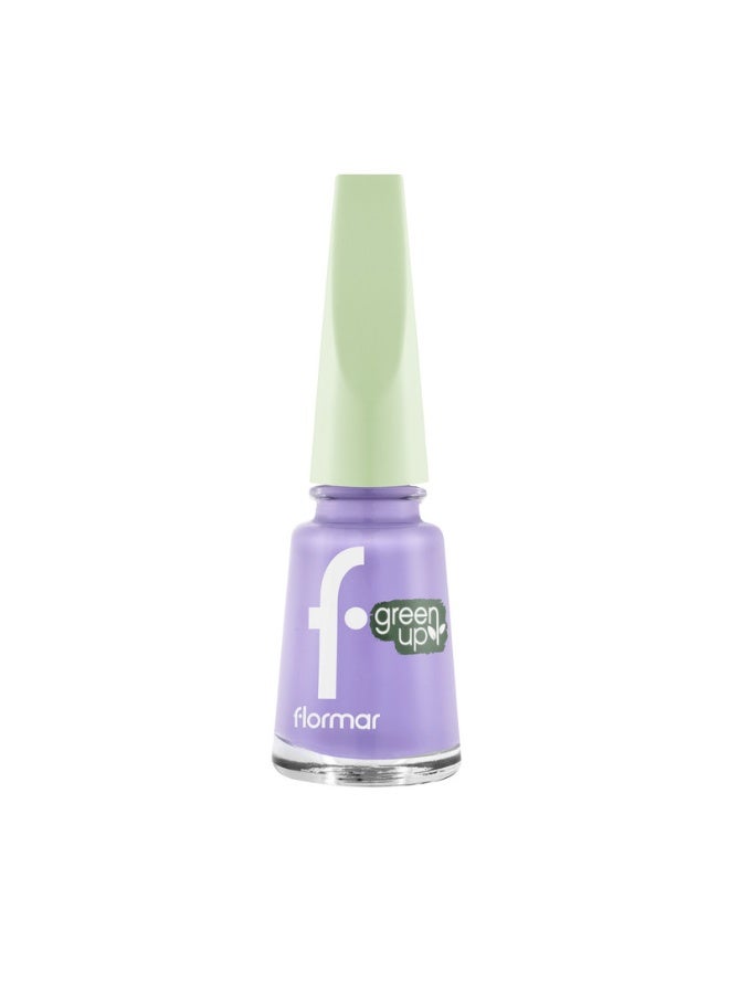 flormar Green Up Nail Enamel - 028 Natural Figs New 028 Natural Figs New  - Image 1