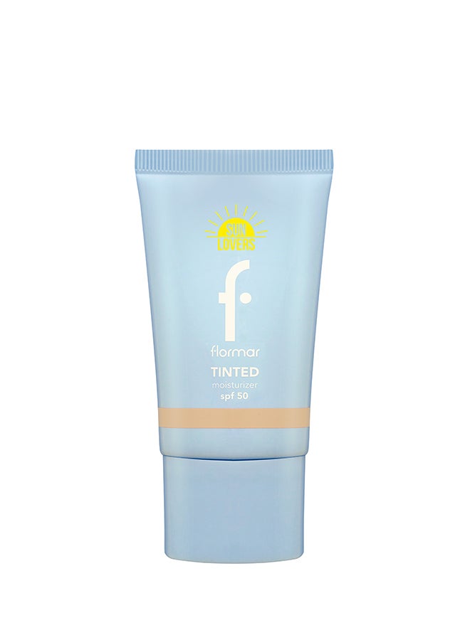 flormar Tinted Moisturizer – 003 Ivory Nude – Lightweight Skin Tint, Hydrating Feel, Sheer-to-Light Coverage, Natural Fresh Finish 003 Ivory Nude - Image 1