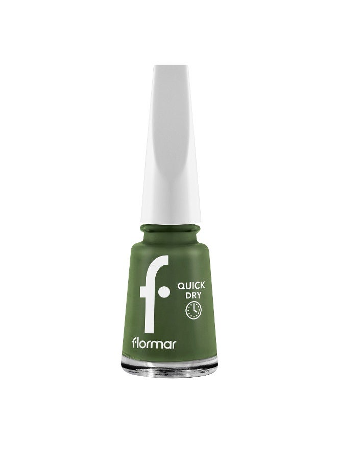 flormar Quick Dry Nail Enamel - 51 Cactus 51 Cactus - Image 1