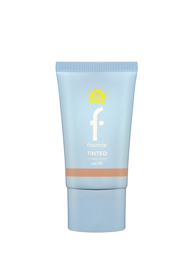 flormar Tinted Moisturizer – 008 Caramel – Lightweight Skin Tint, Hydrating Feel, Sheer-to-Light Coverage, Natural Fresh Finish 008 Caramel - Image 1