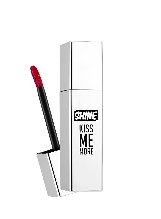 flormar Shine Kiss Me More Liquid Lipstick – 012 Party Night – High-Shine Liquid Lipstick, High Pigment, Smooth Comfortable Wear, Long-Lasting Glossy Finish 012 Party Night - Image 1