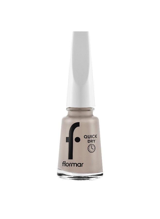flormar Quick Dry Nail Enamel - 12 Everyday Trick New 12 Everyday Trick New - Image 1