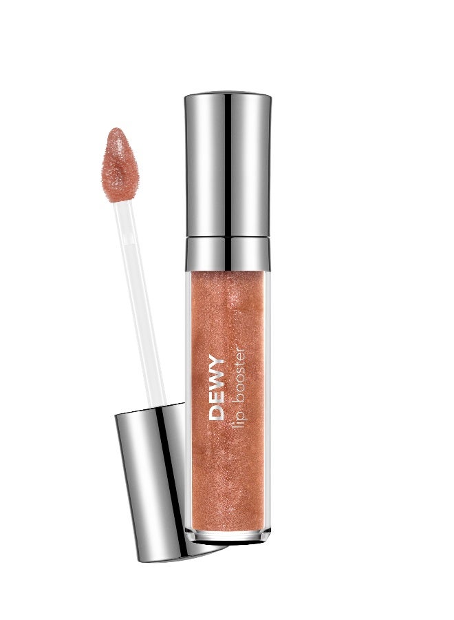 flormar Dewy Lip Booster – 007 Bronze Elegance – Plumping Look Lip Gloss, Shiny Wet Finish, Moisturizing Feel, Non-Sticky Comfort 07 Bronze Elegance - Image 1