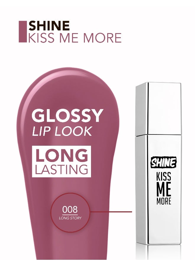 فلورمار أحمر شفاه ساطع قبّلني أكثر - 008 قصة طويلة - Image 5