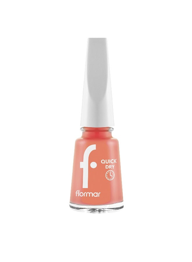 flormar Quick Dry Nail Enamel - 46 Summer Song 46 Summer Song - Image 1
