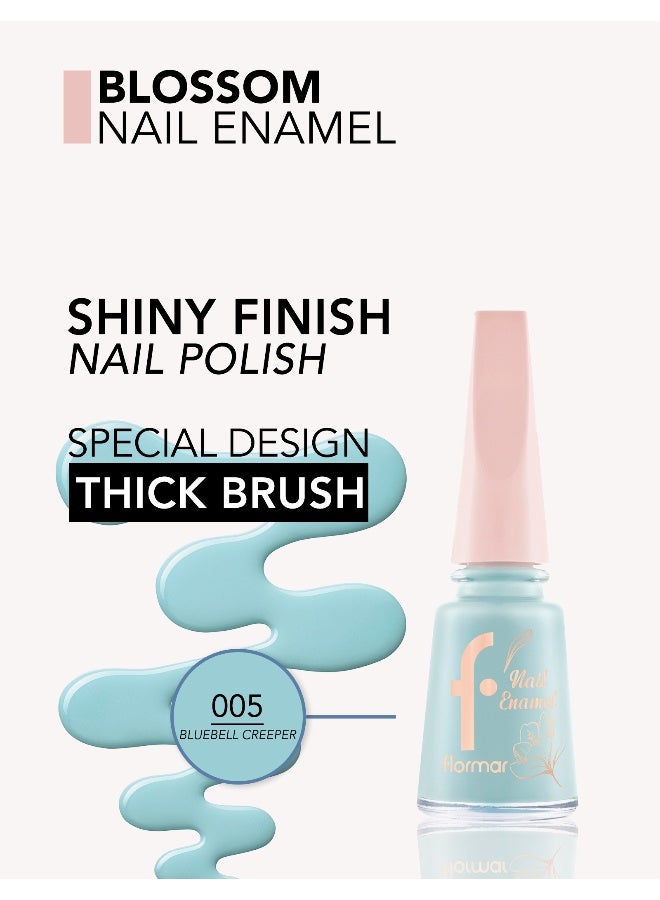 flormar Blossom Nail Enamel 005 Blbll Creepr 005 Blbll Creepr - Image 3