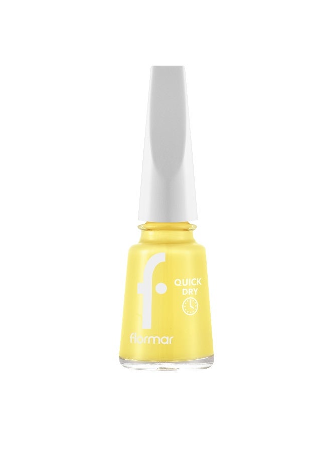 flormar Quick Dry Nail Enamel - 53 Sunny Day 53 Sunny Day - Image 1